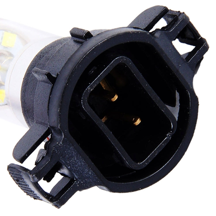 2 PCS H16 30W 350LM 6000K White Light 6 LED Car Fog Light Bulb, DC 12V