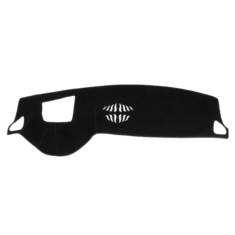 Car Light Pad Instrument Panel Sunscreen Cover Mats for Right Side of BMW X5 (2016) (Please note the model and year)(Black)