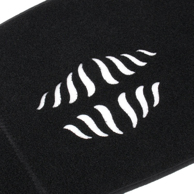 Car Light Pad Instrument Panel Sunscreen Cover Mats for Right Side of BMW X5 (2016) (Please note the model and year)(Black)