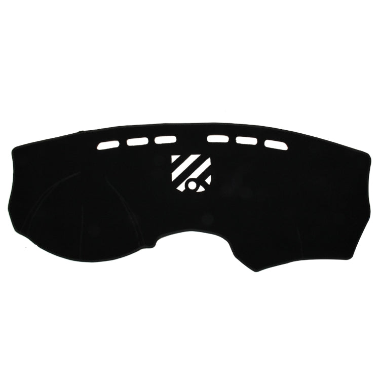Dark Mat Car Dashboard Cover Car Light Pad Instrument Panel Sunscreen Car Mats for Cadillac (Please note the model and year)(Black)