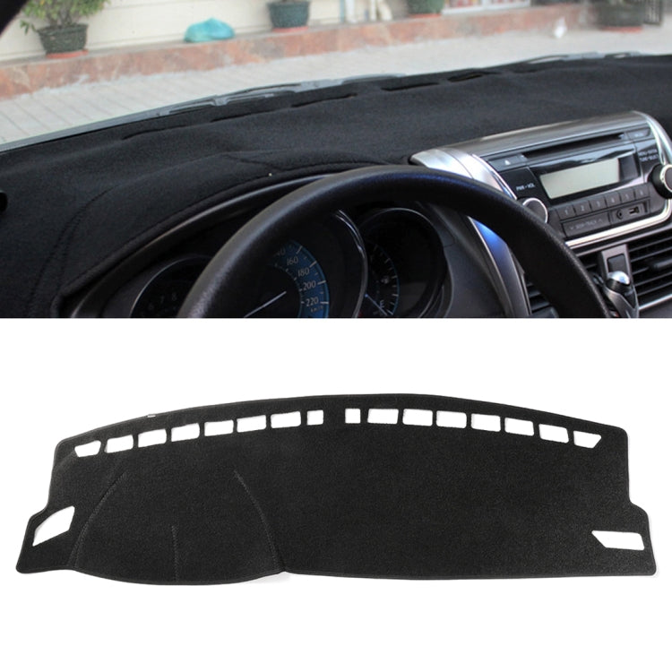 Left-hand Drive Dark Mat Car Dashboard Cover Car Light Pad Instrument Panel Sunscreen Car Mats for Volkswagen Lavida 2018~2019 Year (Please note the model and year)(Black)