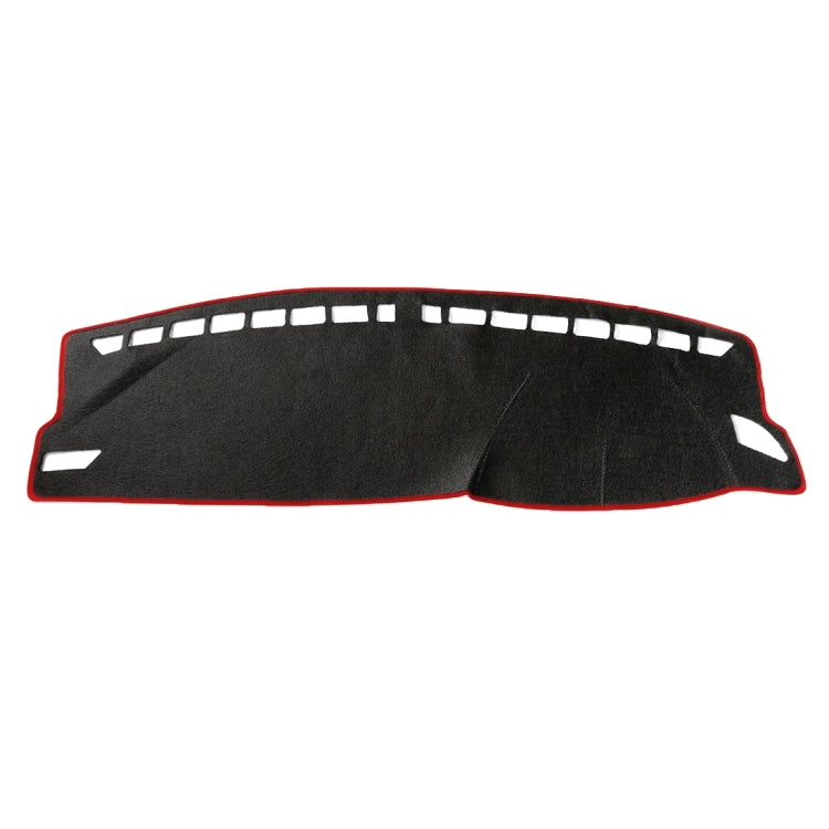 Dark Mat Car Dashboard Cover Car Light Pad Instrument Panel Sunscreen Car Mats for Volkswagen Lavida 2018~2019 Year (Please note the model and year)(Red)