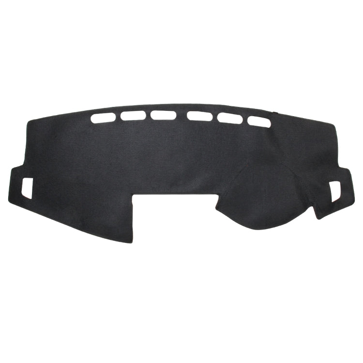 Dark Mat Car Dashboard Cover Car Light Pad Instrument Panel Sunscreen Car Mats for Trumpchi (Please note the model and year)(Black)