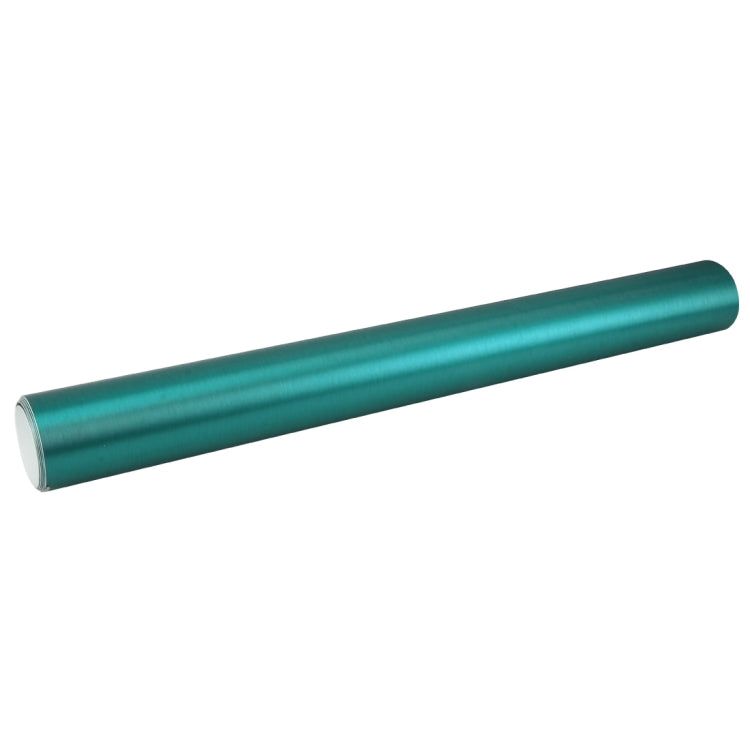 1.52 * 0.5m Water-resistant PVC Wire Drawing Brushed Chrome Vinyl Wrap Car Sticker Automobile Ice Film Stickers Car Styling Matte Brushed Car Wrap Vinyl Film