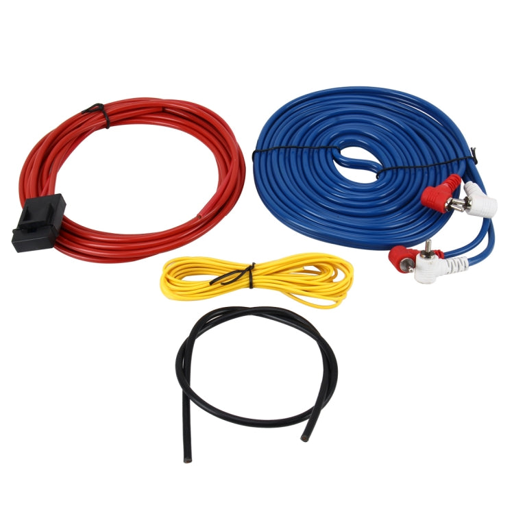Car Audio Speakers Wiring kits Speaker Cable Subwoofer Amplifier Installation Cable Kit Power Cable Car Speaker Power Amplifier Car Power Amplifier Car Audio Line + Power Line Suit - Car Amplifiers by PMC TechLife | Online Shopping South Africa | PMC TechLife | Buy Now Pay Later Mobicred
