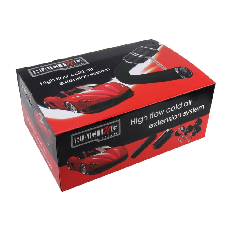 Universal Air Intakes Short Cold Racing Aluminium Air Intake Pipe Hose High Flow Cold Air Extension System Air Filter - Air Intake System by PMC TechLife | Online Shopping South Africa | PMC TechLife | Buy Now Pay Later Mobicred