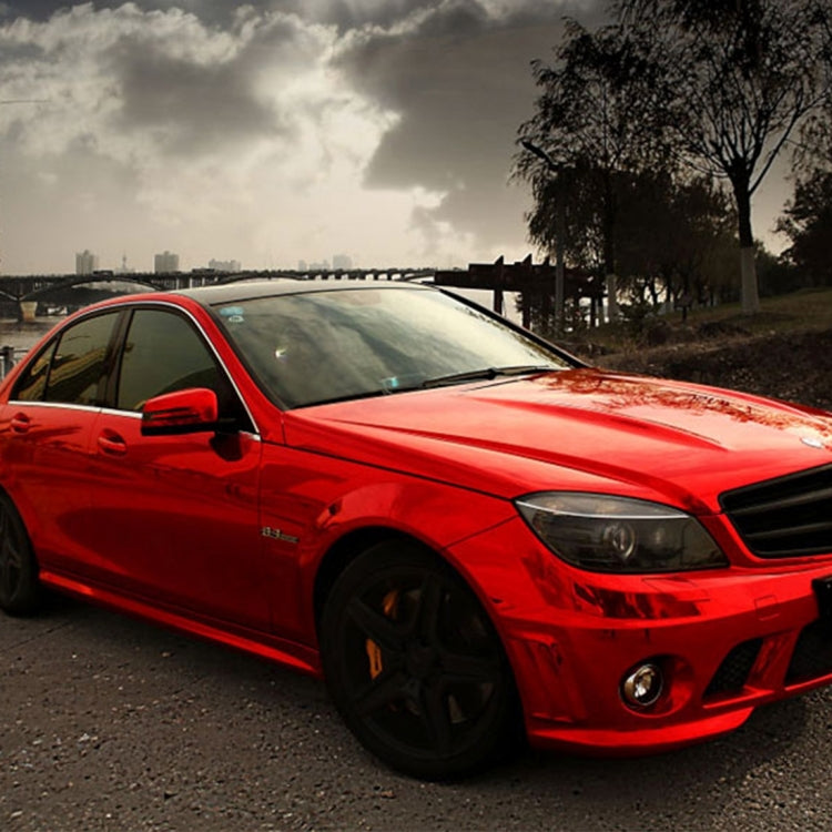 1.52m �� 0.5m Electroplating Car Auto Body Decals Sticker Self-Adhesive Side Truck Vinyl Graphics(Red) - Auto Film by PMc TechLife | Online Shopping South Africa | PMc TechLife | Buy Now Pay Later Mobicred