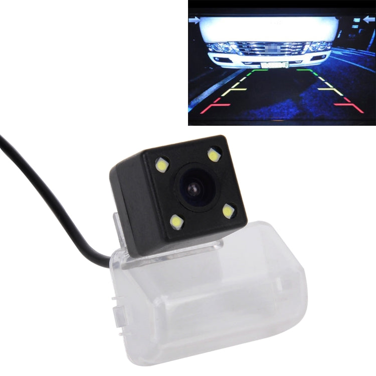 656��492 Effective Pixel NTSC 60HZ CMOS II Water-resistant Car Rear View Backup Camera With 4 LED Lamps for 2005-2013 Version Mazda 6
