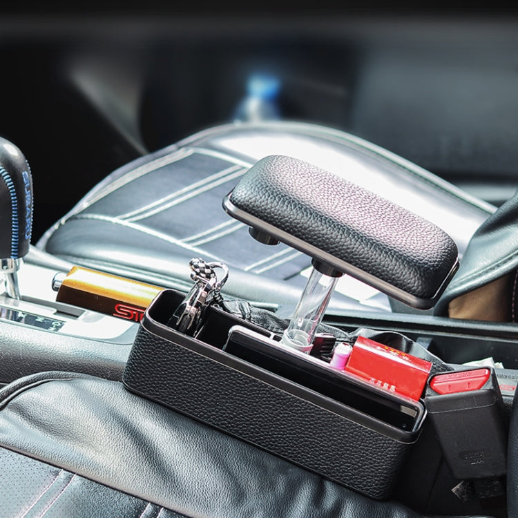 Universal Car Multi-functional Console Side Pocket Seat Gap Side Storage Box with Elbow Support Pad(Black) - Stowing Tidying by PMC TechLife | Online Shopping South Africa | PMC TechLife | Buy Now Pay Later Mobicred