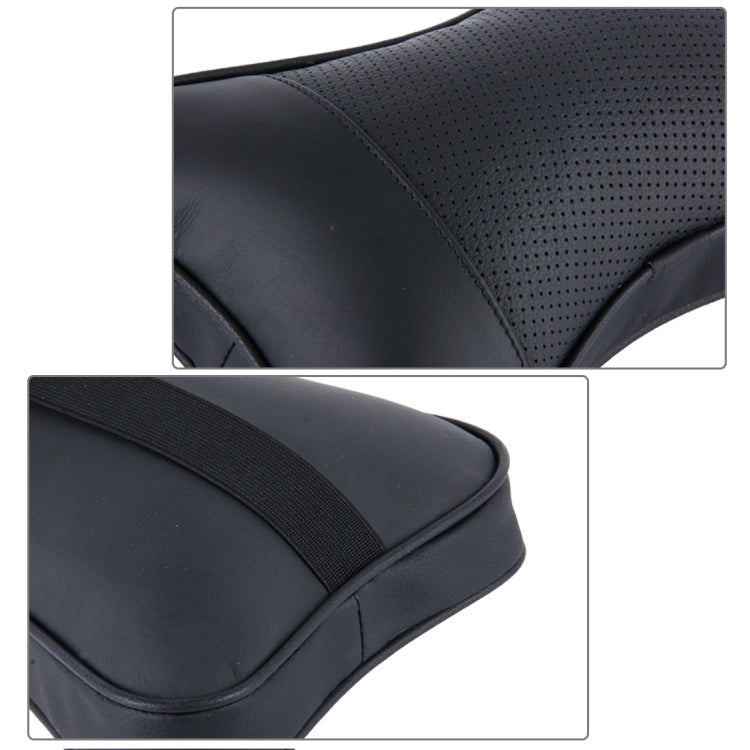 2 PCS MLC-06 Car Neck Pillow Soft Version Lovely Breathe Car Auto Head Neck Rest Cushion Headrest Pillow Pad (Black) - Seat Accessories by PMC TechLife | Online Shopping South Africa | PMC TechLife | Buy Now Pay Later Mobicred