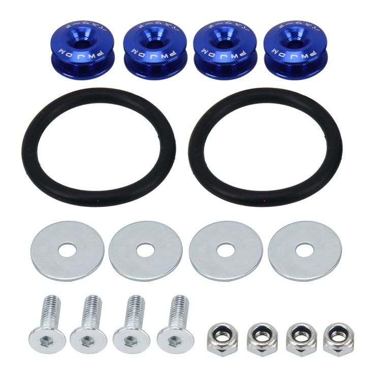 4 PCS Car Modified Screw Gaskets Bodywork Stainless Steel Gasket Bolts, Diameter: 24mm(Blue) - Nuts & Bolts by PMC TechLife | Online Shopping South Africa | PMC TechLife | Buy Now Pay Later Mobicred