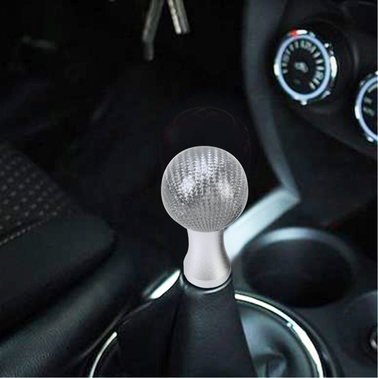 Universal Car Gear Shift Knob Modified Car Gear Shift Knob Auto Transmission Shift Lever Knob Carbon Lead Gear Knobs with Three Rubber Covers - Shift Knob by PMC TechLife | Online Shopping South Africa | PMC TechLife | Buy Now Pay Later Mobicred