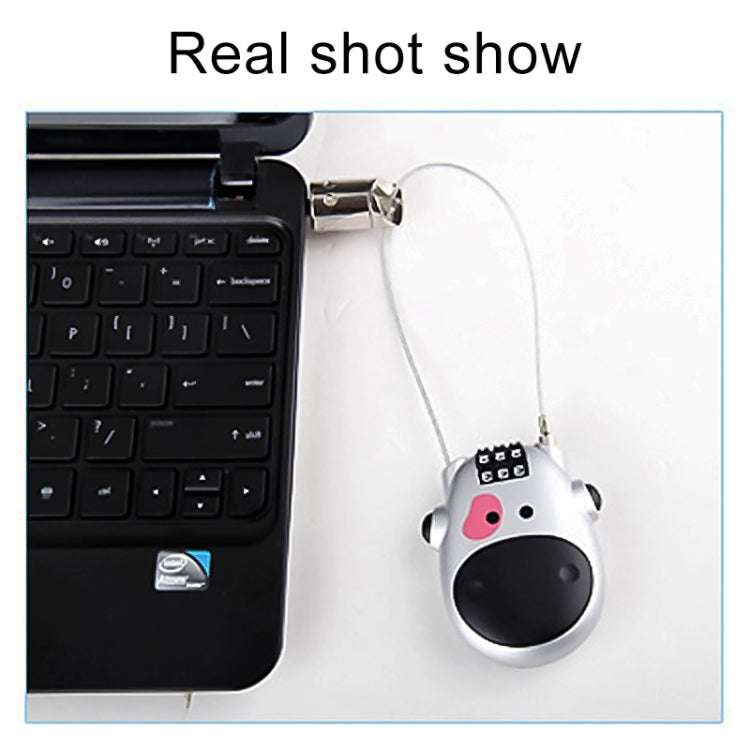JASIT Portable Multifunction Cute Cow Travel Luggage Password Lock - Padlocks by PMC TechLife | Online Shopping South Africa | PMC TechLife