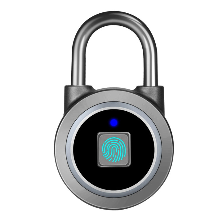 Waterproof Intelligent Bluetooth Fingerprint Padlock Remote Unlocking for iOS / Android(Silver) - Padlocks by PMC Jewellery | Online Shopping South Africa | PMC Jewellery | Buy Now Pay Later Mobicred