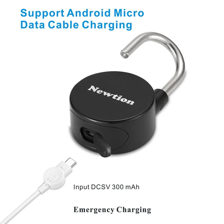 Waterproof Intelligent Bluetooth Fingerprint Padlock Remote Unlocking for iOS / Android(Silver) - Padlocks by PMC Jewellery | Online Shopping South Africa | PMC Jewellery | Buy Now Pay Later Mobicred