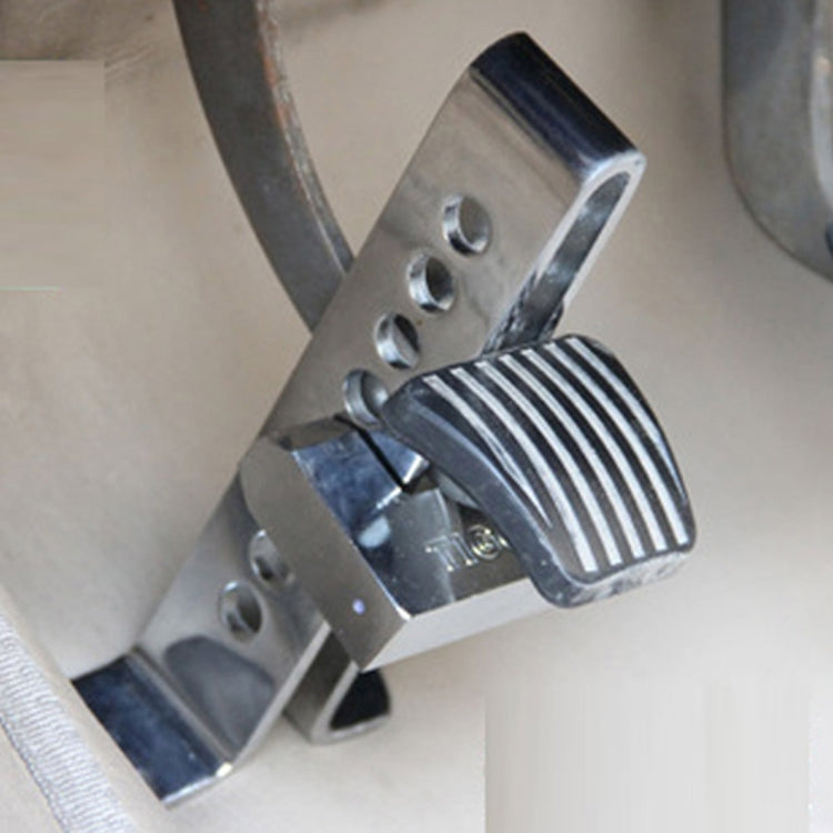 Car Auto Stainless Steel Anti-theft Clutch Lock Car Brake Safety Lock Tool Accelerator Pedal Lock with Keys Suitable for Clutch Height Under 22.5cm - Steering Wheel Locks by PMC Jewellery | Online Shopping South Africa | PMC Jewellery | Buy Now Pay Later Mobicred