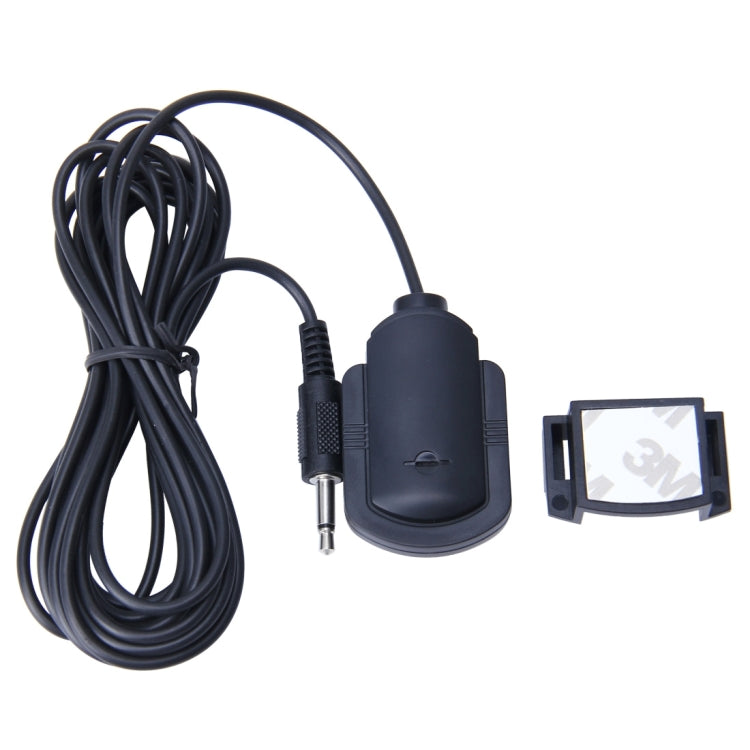 10 PCS Car Audio Microphone 3.5mm Jack Plug Mic Stereo Mini Wired External Sticker Microphone Player for Auto DVD Radio, Cable Length: 2.1m - Car Amplifiers by PMC TechLife | Online Shopping South Africa | PMC TechLife | Buy Now Pay Later Mobicred
