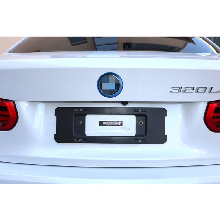 2 PCS Car Logo Decorative Circle Steering Wheel Decoration Ring Sticker Logo Car Styling Modification Car Front Logo Ring Decoration Rear Cover Trim Hood Emblem Rings for BMW 5 Series(Blue) - Decoration Rings by PMC TechLife | Online Shopping South Africa | PMC TechLife | Buy Now Pay Later Mobicred