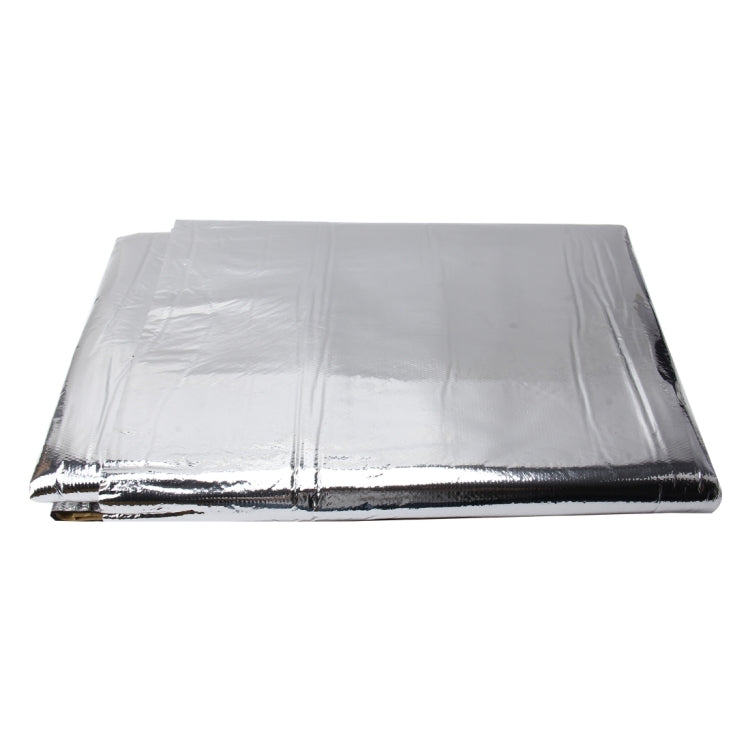 Car Hood Engine Noise Insulation Cotton Heat Water-resistant Self Adhesive Car Heat Sound Insulation Cotton, Size: 1m x 1.4m x 5mm