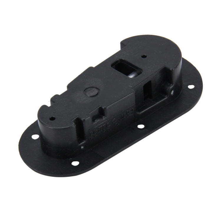 A Pair Car Carbon Fiber Cover Lock Modified Hood Lock General Racing Car Cover Lock(Black)