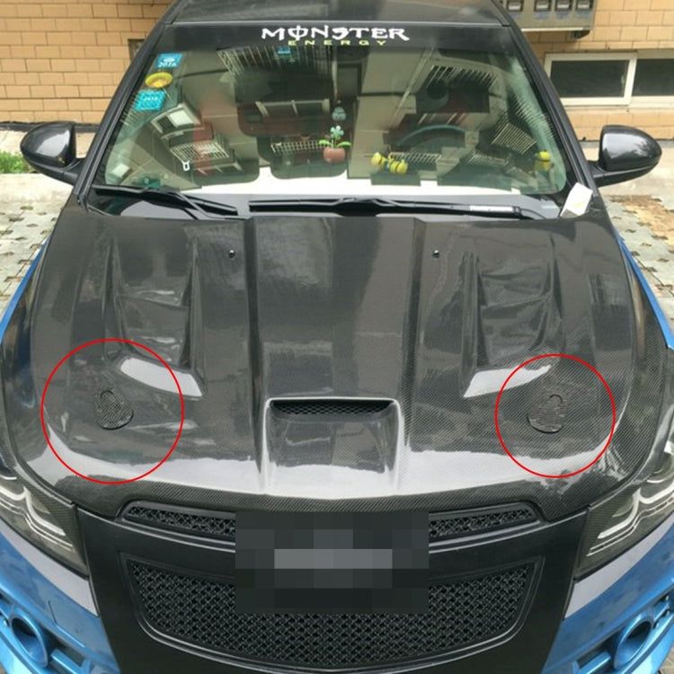 A Pair Car Modified Hood Lock General Racing Car Cover Lock with Keys(Black) - Locks & Hasps by PMC TechLife | Online Shopping South Africa | PMC TechLife | Buy Now Pay Later Mobicred