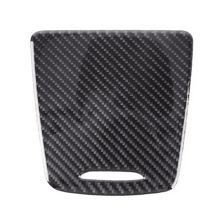 Car Carbon Fiber Storage Box Panel Decorative Sticker for Mercedes-Benz GLA 2015-2018