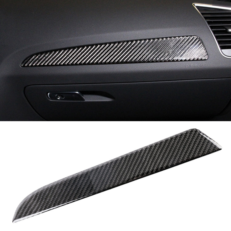 Car Carbon Fiber Dashboard Decorative Sticker for Audi A4L / A5 / Q5 2009-2016