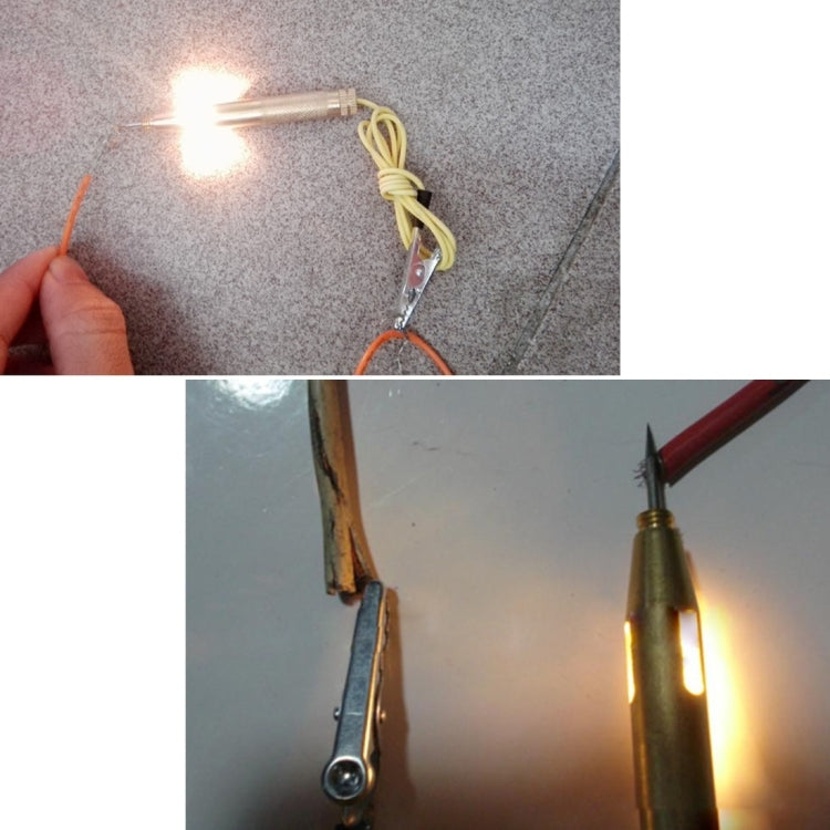 CNJB-85016 Pure Copper Circuit Tester and Electrical Voltage Detector Pen Set With Crocodile Clip 6-24V, Wire Length: 60cm - Electronic Test by PMC TechLife | Online Shopping South Africa | PMC TechLife | Buy Now Pay Later Mobicred