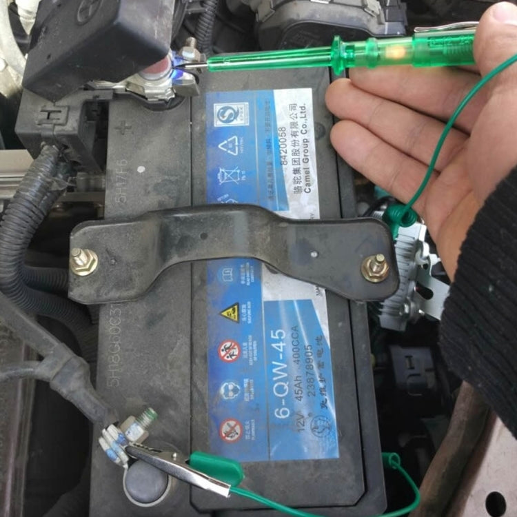 CNJB-85486 Circuit Tester and Electrical Voltage Detector Pen Set With Crocodile Clip And Replaceable Lamp 6-24V, Wire Length: 80cm - Electronic Test by PMC TechLife | Online Shopping South Africa | PMC TechLife | Buy Now Pay Later Mobicred