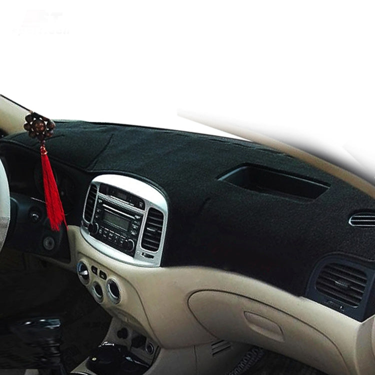 Dark Mat Car Dashboard Cover Car Light Pad Instrument Panel Sunscreen for Modern Accent (Please note the model and year) - Sound & Heat Insulation Cotton by PMC TechLife | Online Shopping South Africa | PMC TechLife | Buy Now Pay Later Mobicred
