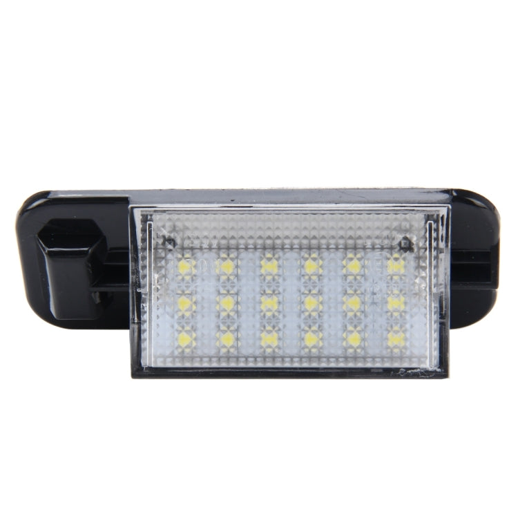 2 PCS License Plate Light with 18 SMD-3528 Lamps for BMW E36(1992-1998)���2W 120LM,6000K, DC12V (White Light)