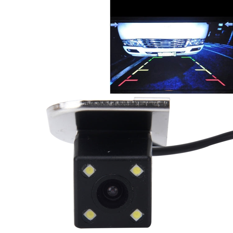 656x492 Effective Pixel NTSC 60HZ CMOS II Water-resistant Car Rear View Backup Camera With 4 LED Lamps for Ford Focus 2012-2014 Version