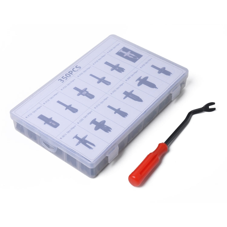 350 PCS Universal Car Retainer Clips Assortment Car Panel Trim Plastic Fasteners Rivet Clips Set - Nuts & Bolts by PMC TechLife | Online Shopping South Africa | PMC TechLife | Buy Now Pay Later Mobicred