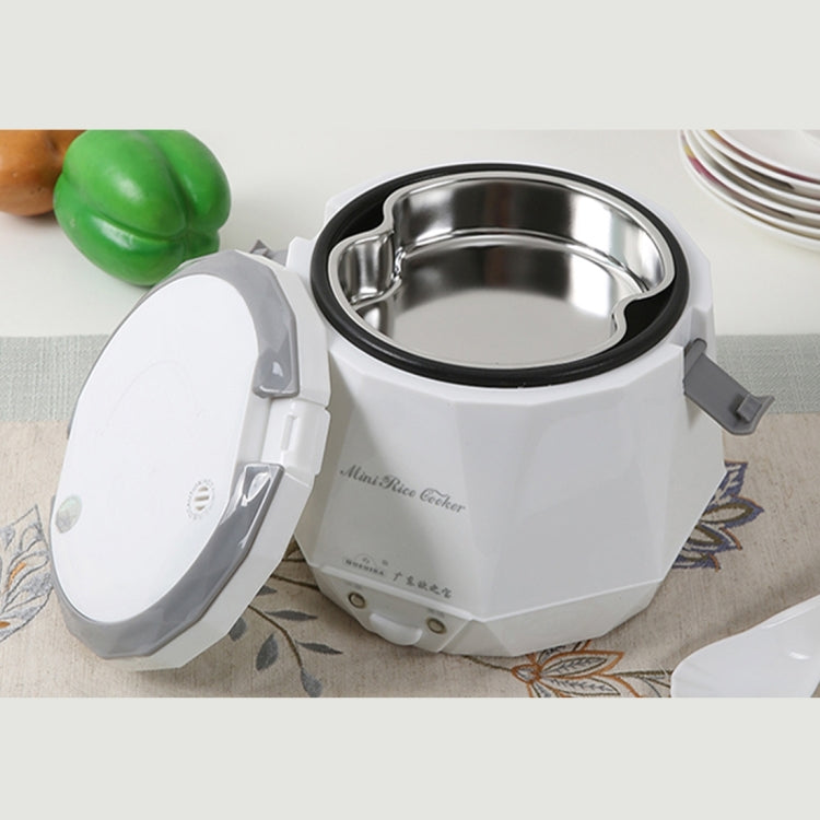 OUSHIBA Car Auto C3 Mini Multi-function Rice Cooker 12V 1.3L Volume for Rice Soup Noodles Vegetable Dessert(Green) - Rice Cookers by PMC TechLife | Online Shopping South Africa | PMC TechLife | Buy Now Pay Later Mobicred