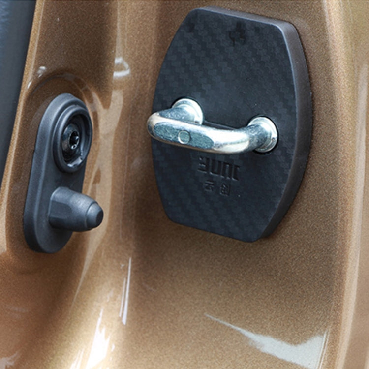 4 PCS Car Door Lock Buckle Decorated Rust Guard Protection Cover for Aeolus A30 BYD Surui BYD Qin - free shipping - PMC TechLife - Order now!