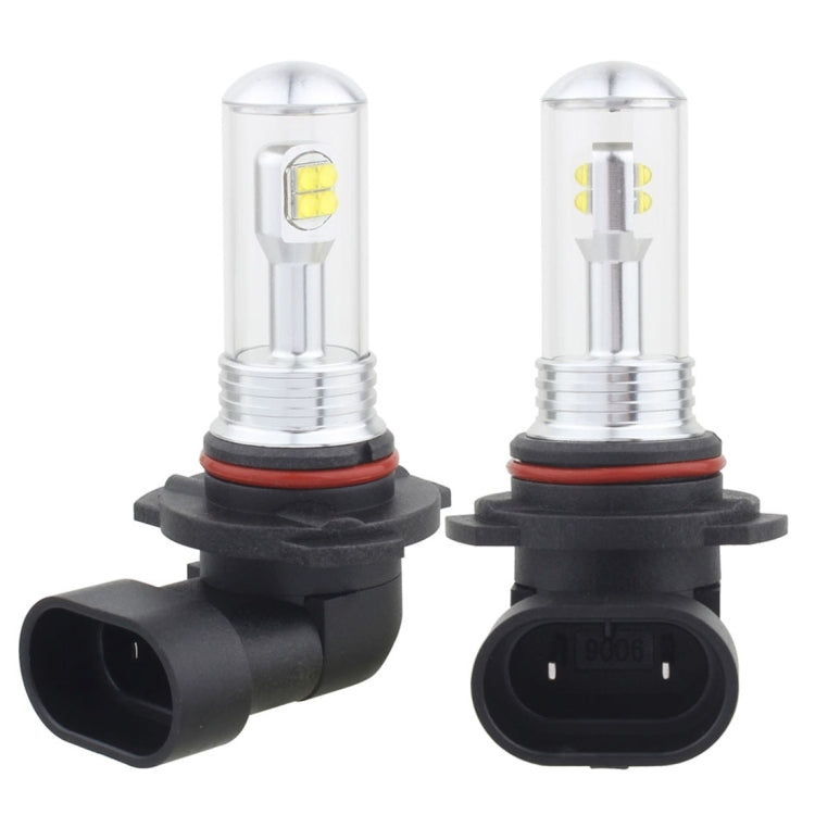 2 PCS 9005 40W 800 LM 6000K 8 LEDs Car Fog Lights, DC 12V(White Light)