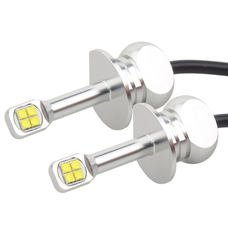 2 PCS H1 40W 800 LM 6000K 8 LEDs Car Fog Lights, DC 12V(White Light)