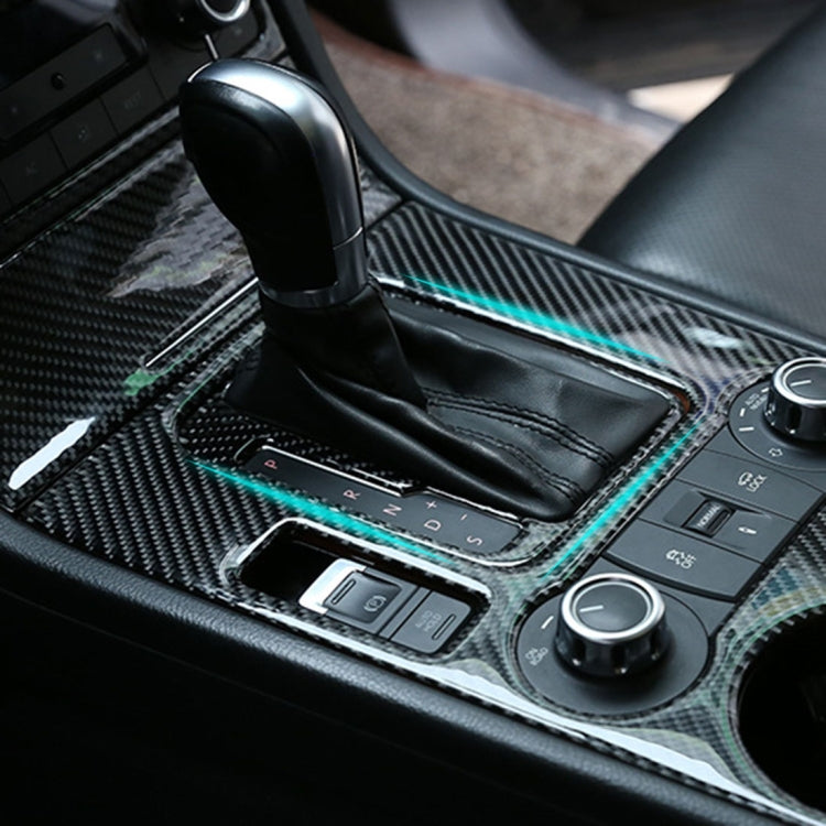 Car Carbon Fiber Gear Position Panel Decorative Sticker for Volkswagen Touareg 2011-2018 - Car Interior Mouldings by PMC Jewellery | Online Shopping South Africa | PMC Jewellery | Buy Now Pay Later Mobicred