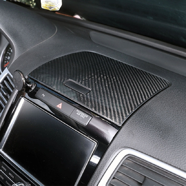 Car Carbon Fiber Instrument Panel Storage Panel Frame Decorative Sticker for Volkswagen Touareg 2011-2018 - Car Interior Mouldings by PMC TechLife | Online Shopping South Africa | PMC TechLife | Buy Now Pay Later Mobicred