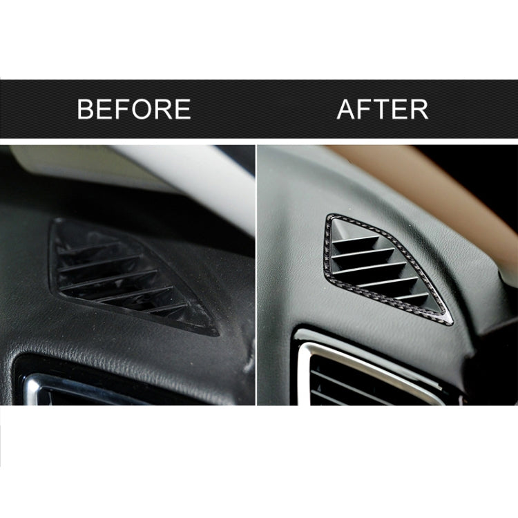 Car Carbon Fiber Instrument Air Outlet Decorative Sticker for Mazda Axela 2014 / 2017-2018 - Car Interior Mouldings by PMC Jewellery | Online Shopping South Africa | PMC Jewellery | Buy Now Pay Later Mobicred