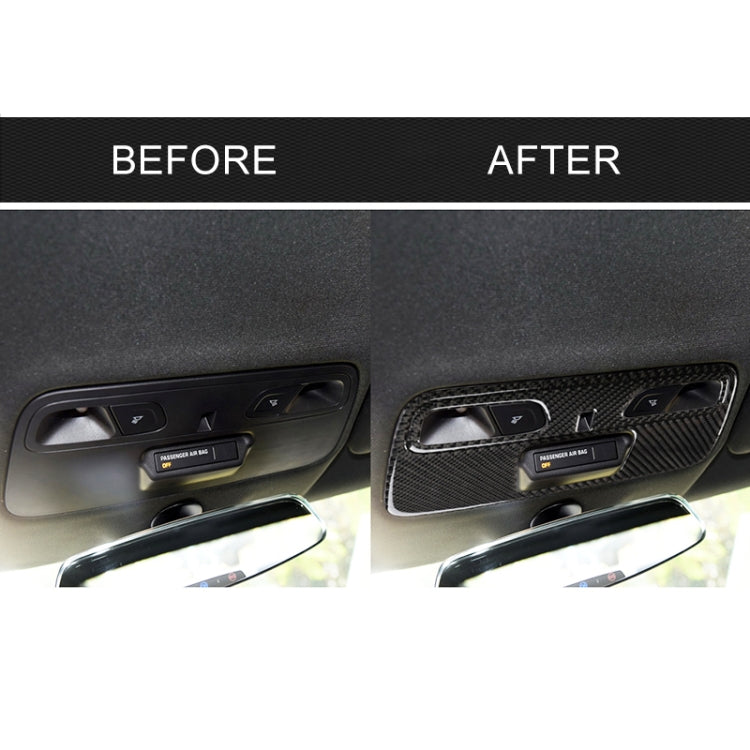 2 in 1 Car Carbon Fiber Dome Light Panel Decorative Sticker for Chevrolet Camaro 2016 - Car Interior Mouldings by PMC TechLife | Online Shopping South Africa | PMC TechLife | Buy Now Pay Later Mobicred