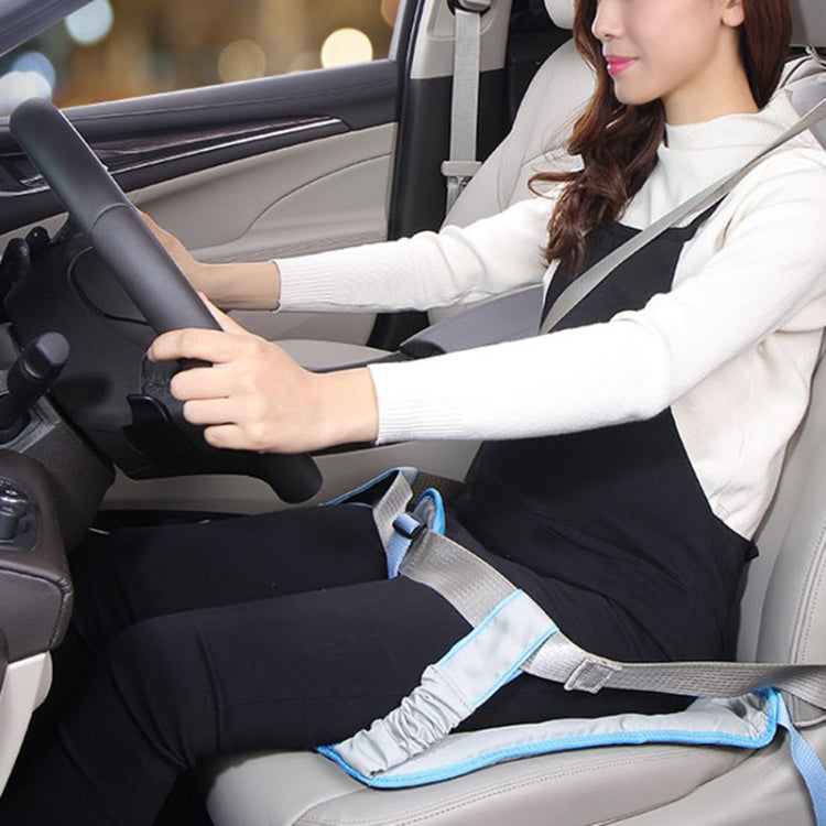 Car Safety Seat Protective Pad with Clip Back Abdominal Belt for Pregnant Woman (Sky Blue) - Seat Belts & Padding by PMC TechLife | Online Shopping South Africa | PMC TechLife | Buy Now Pay Later Mobicred
