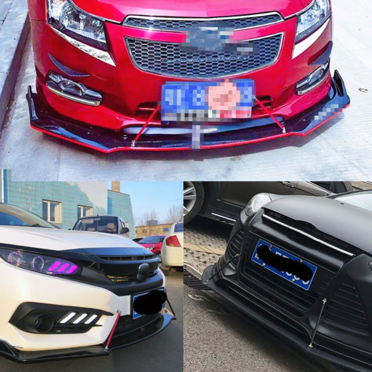 2 PCS Car Modification Adhesive Surrounded Rod Lever Front and Rear Bars Fixed Front Lip Back Shovel, Length: 20cm(Colour) - Trunk & Bumper Accessories by PMC TechLife | Online Shopping South Africa | PMC TechLife | Buy Now Pay Later Mobicred