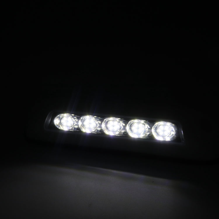 DC 12V 2.6W 6000K IP67 Marine RV Waterproof LED Stair Deck Dome Light Ceiling Lamp, White Shell and Rubber Base - Marine Accessories & Parts by PMC TechLife | Online Shopping South Africa | PMC TechLife | Buy Now Pay Later Mobicred