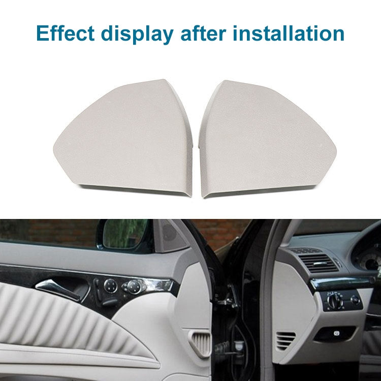 Car Right Side Front Door Trim Panel Plastic Cover 2117270148 for Mercedes-Benz E Class W211 2003-2008 (Yellow)