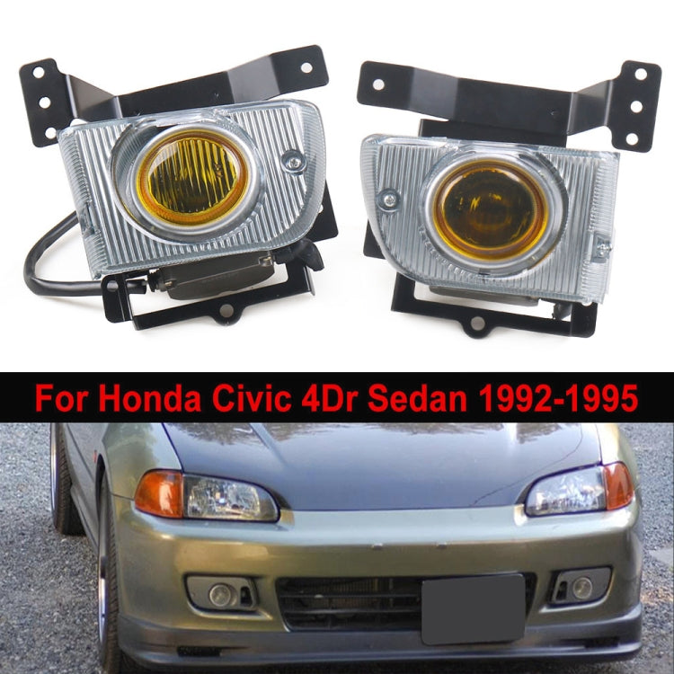 For Honda Civic 4-door 1992-1995 Car Front Fog Lamp with Switch Button - free shipping - PMC TechLife - Order now!