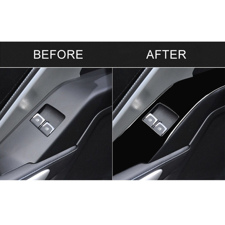 For Chevrolet Corvette C7 2014-2019 Car Button Panel Decorative Sticker, Left Drive - Car Interior Mouldings by PMC TechLife | Online Shopping South Africa | PMC TechLife | Buy Now Pay Later Mobicred