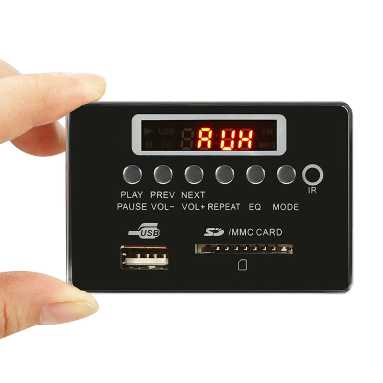 Car 5V Audio MP3 Player Decoder Board FM Radio SD Card USB AUX, with Bluetooth / Remote Control(Black) - Car MP3 & MP4 & MP5 by PMC TechLife | Online Shopping South Africa | PMC TechLife | Buy Now Pay Later Mobicred