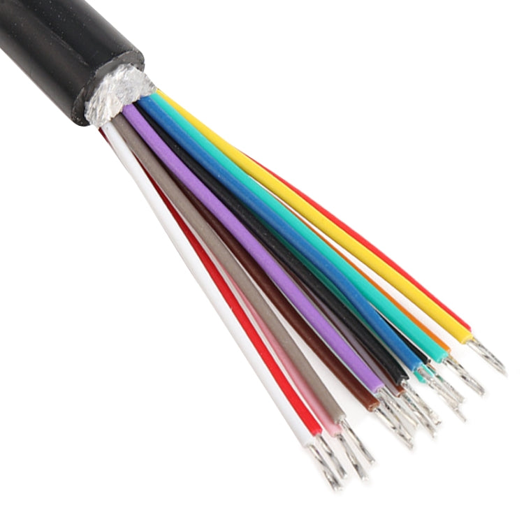 16PIN Male OBD Cable Opening Line OBD 2 Extension Cable for Car Diagnostic Scanner, Cable Length: 30cm - Cables & Connectors by PMC TechLife | Online Shopping South Africa | PMC TechLife | Buy Now Pay Later Mobicred