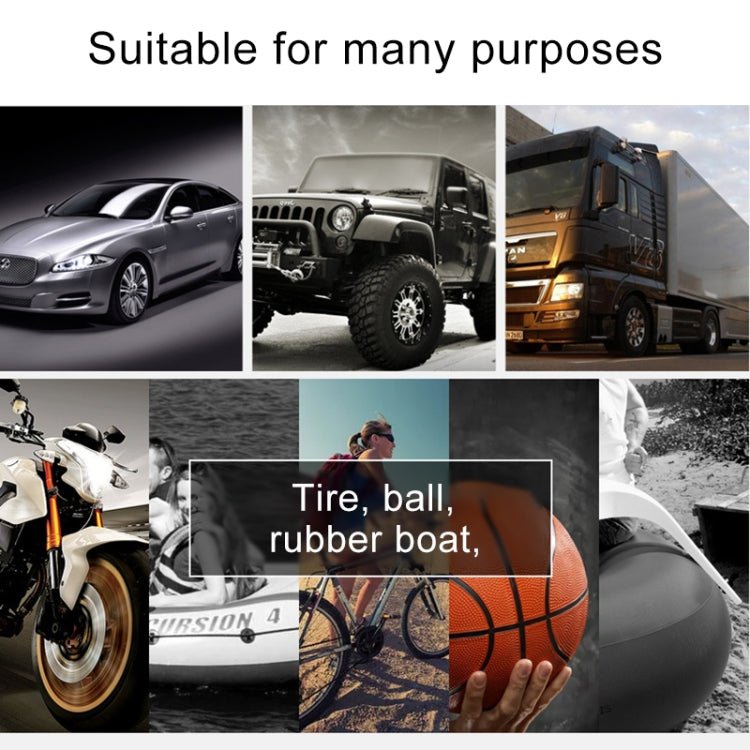 DC 12V 100W Four In One Portable Car Tire Pump Inflatable Pump(Gold) - Inflatable Pump by PMC TechLife | Online Shopping South Africa | PMC TechLife